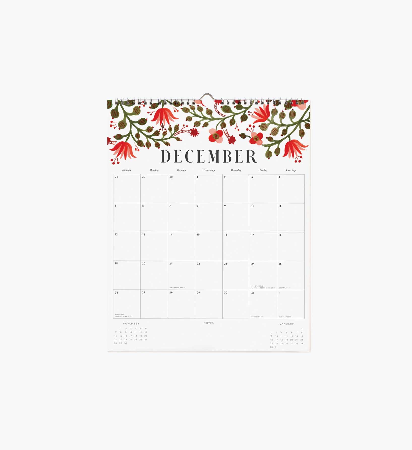 2027 Appointment Calendar - Floral - Image 13