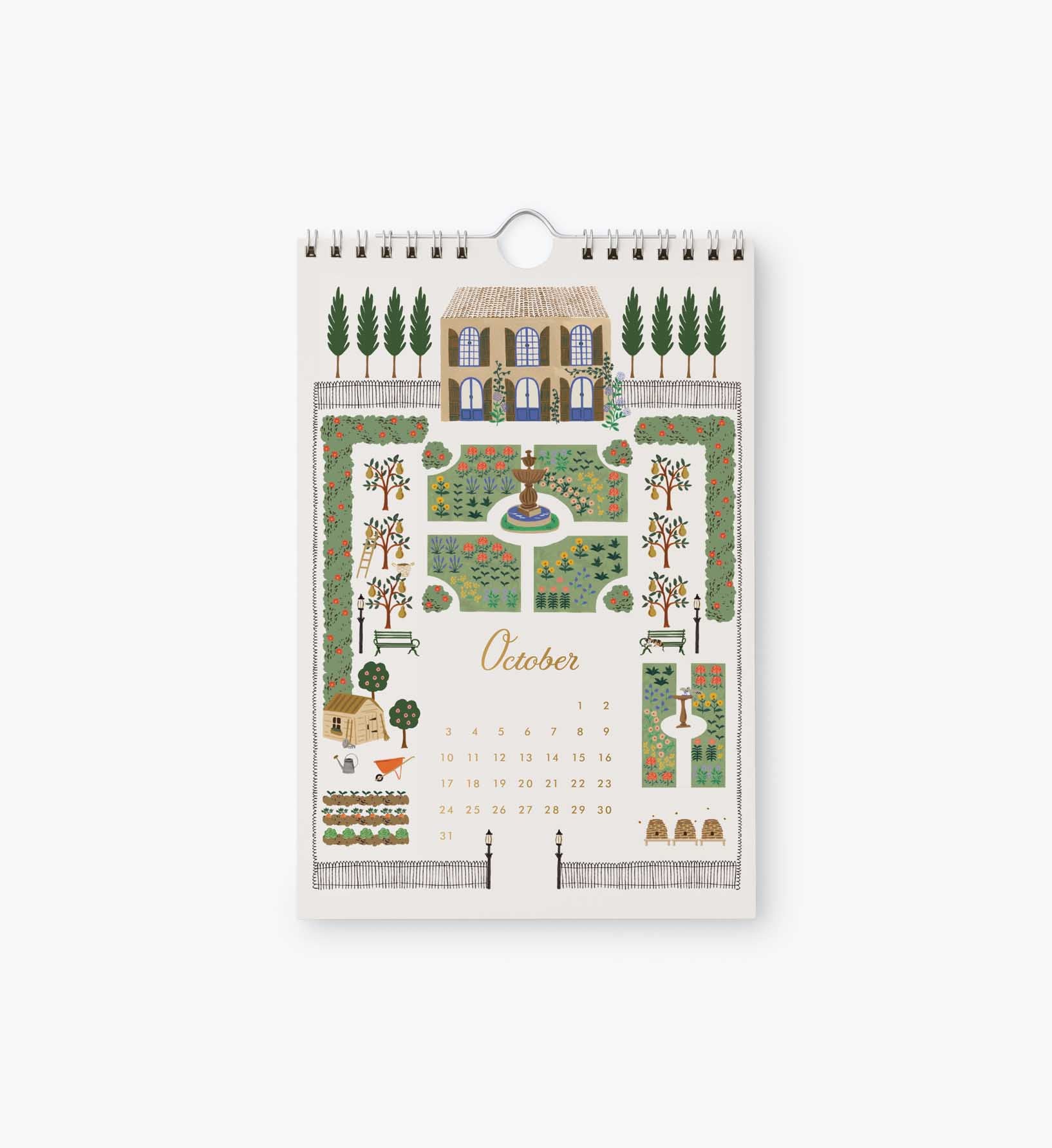 2027 Kitchen Calendar - Garden Study - Image 11