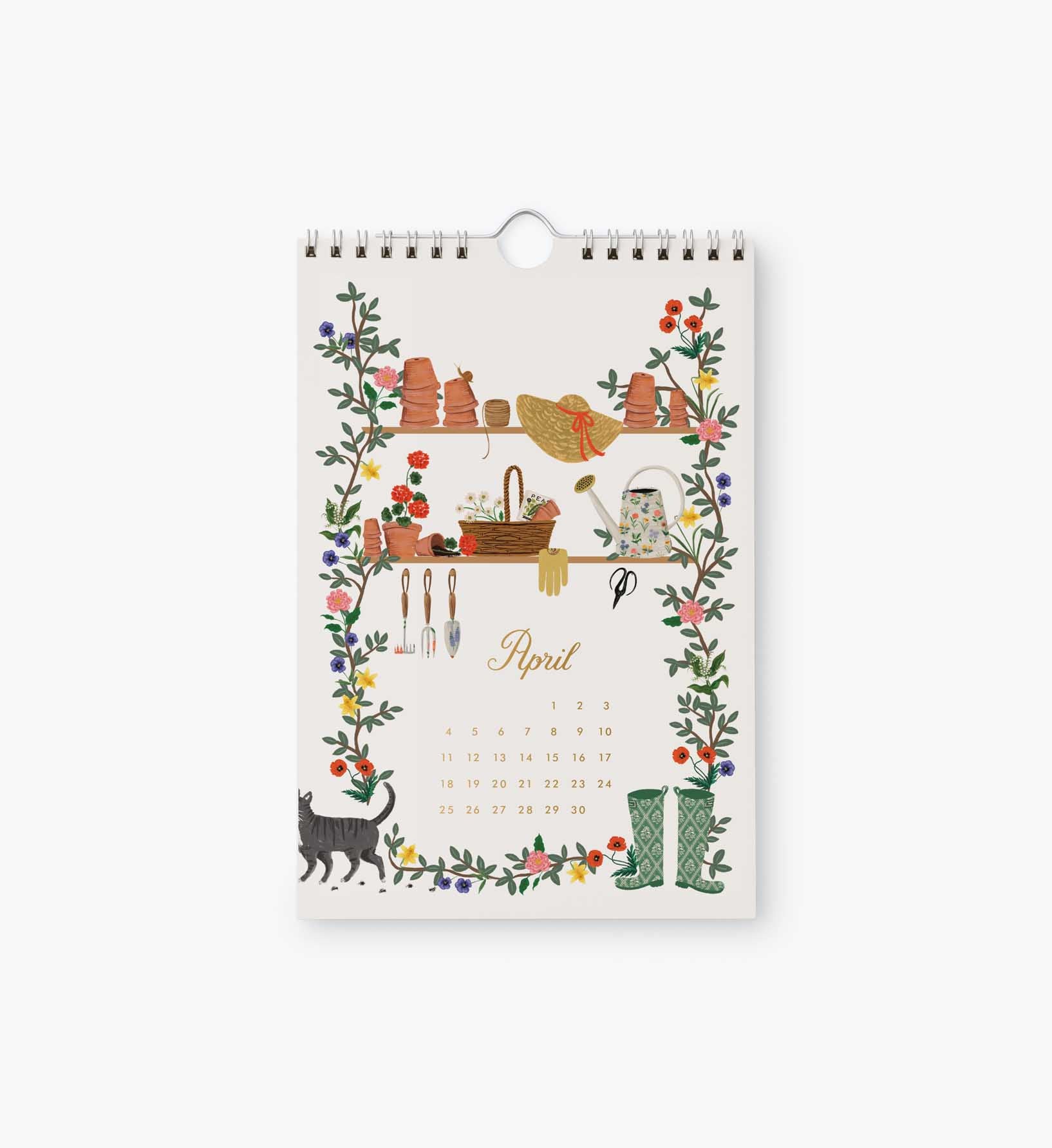 2027 Kitchen Calendar - Garden Study - Image 5