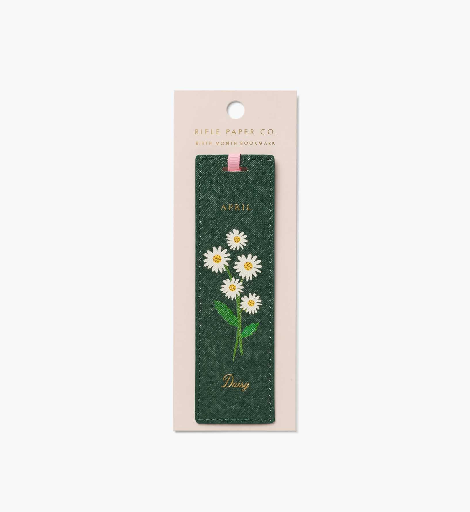Birth Month Bookmark - April