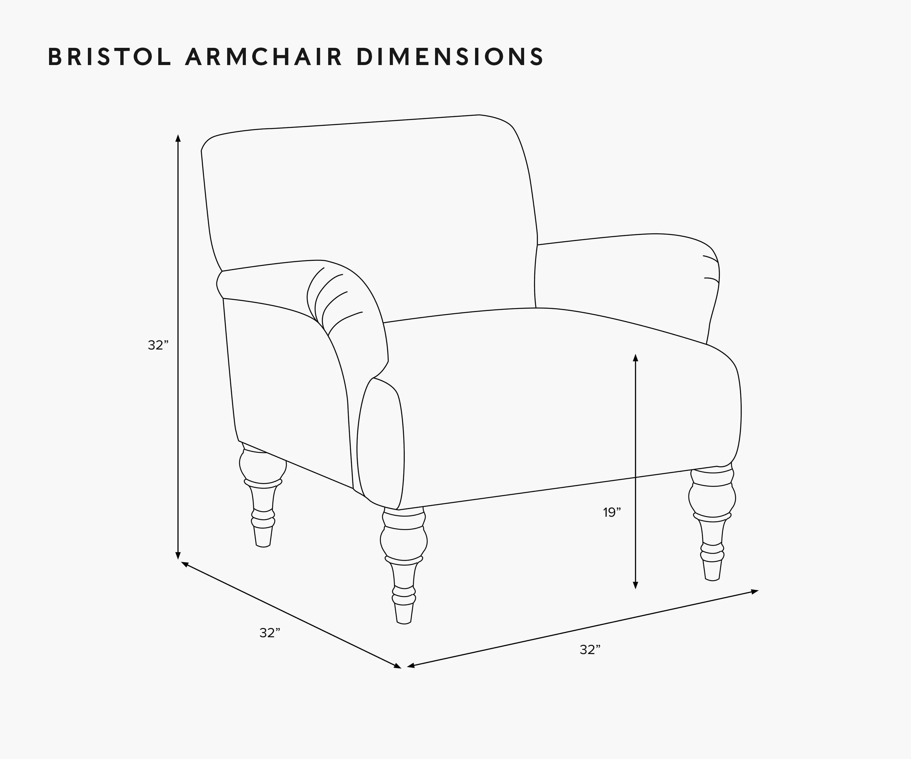 Bristol Armchair - Pomegranate - Image 7
