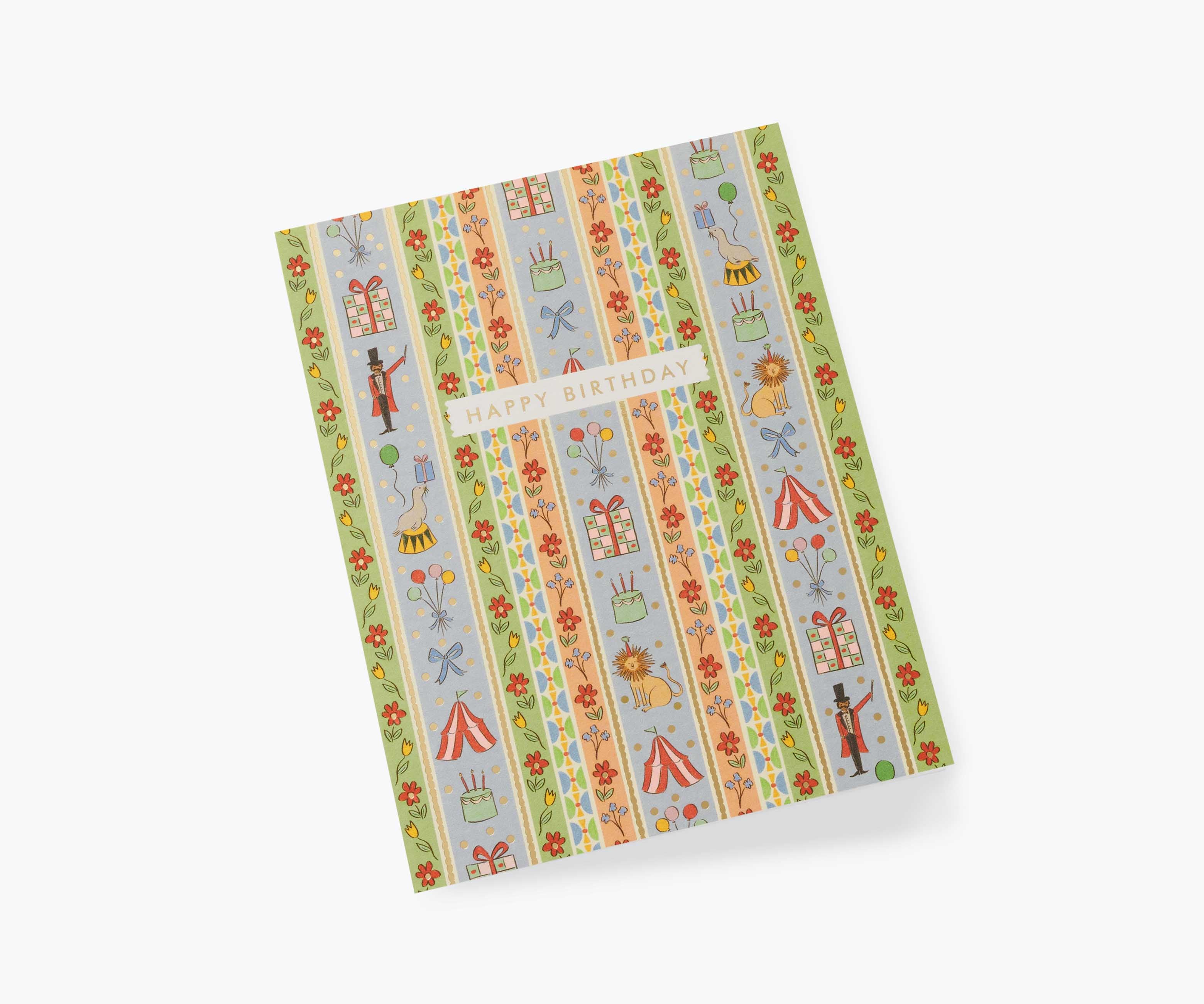 Carnival Birthday Card - Single Card - Image 2