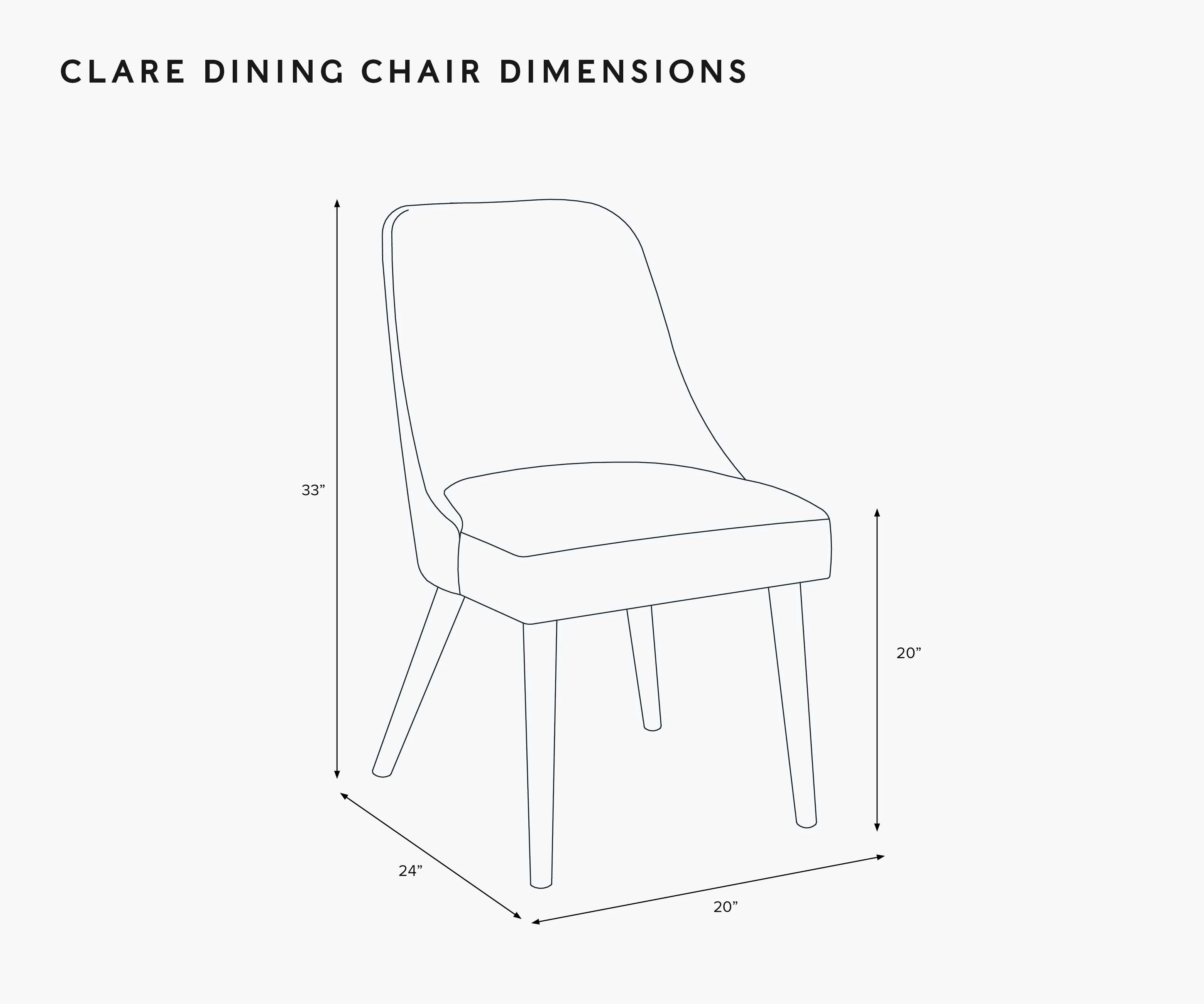 Clare Dining Chair - Willowberry - Image 7