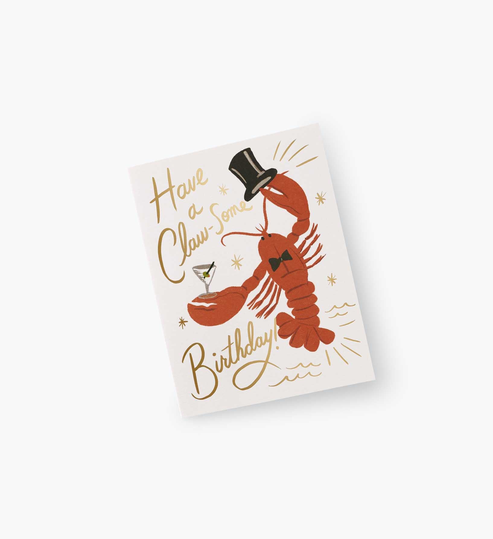 Claw-some Birthday Card - Single Card - Image 3