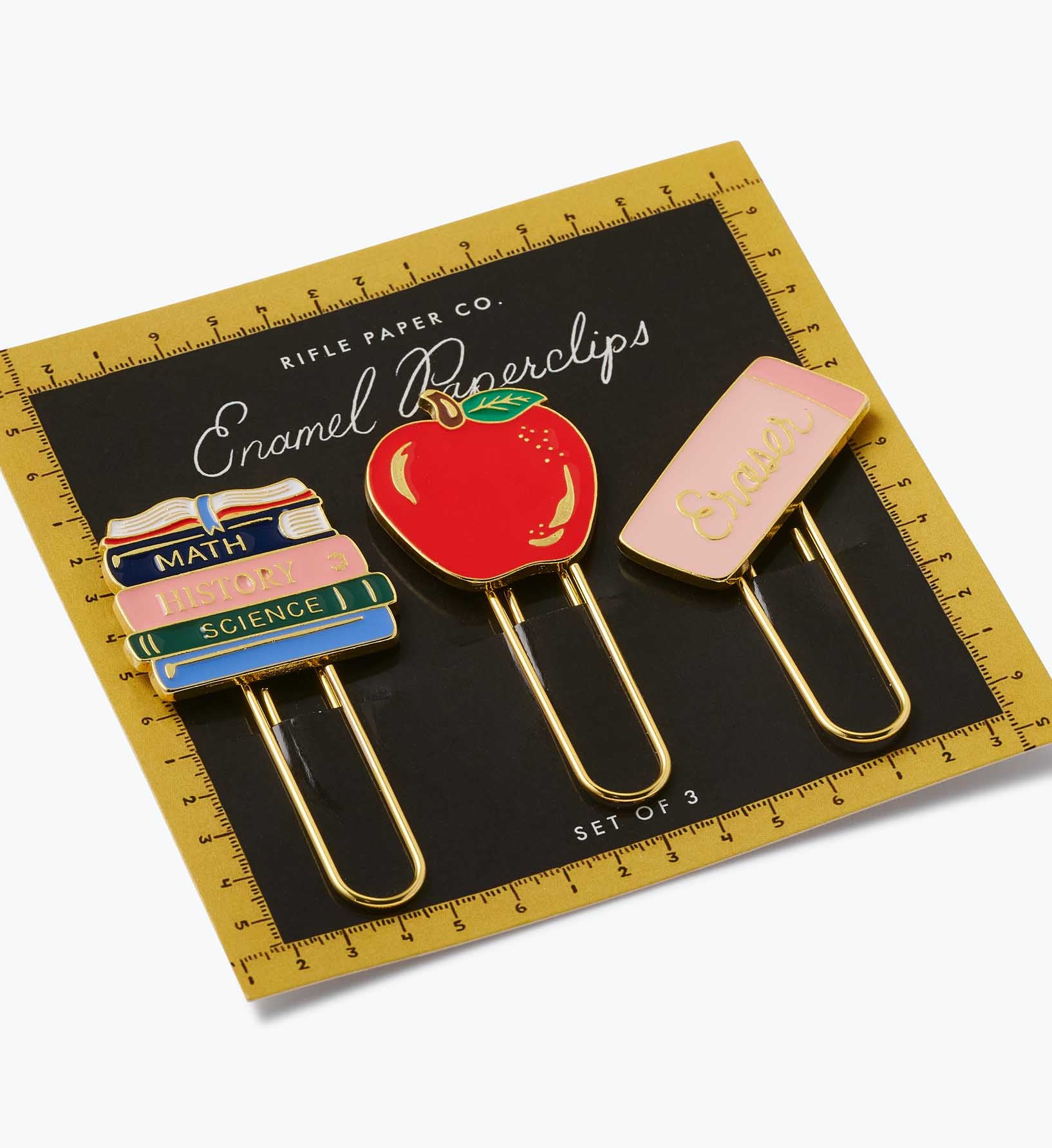 Enamel Paper Clip Set - Schoolhouse - Image 5
