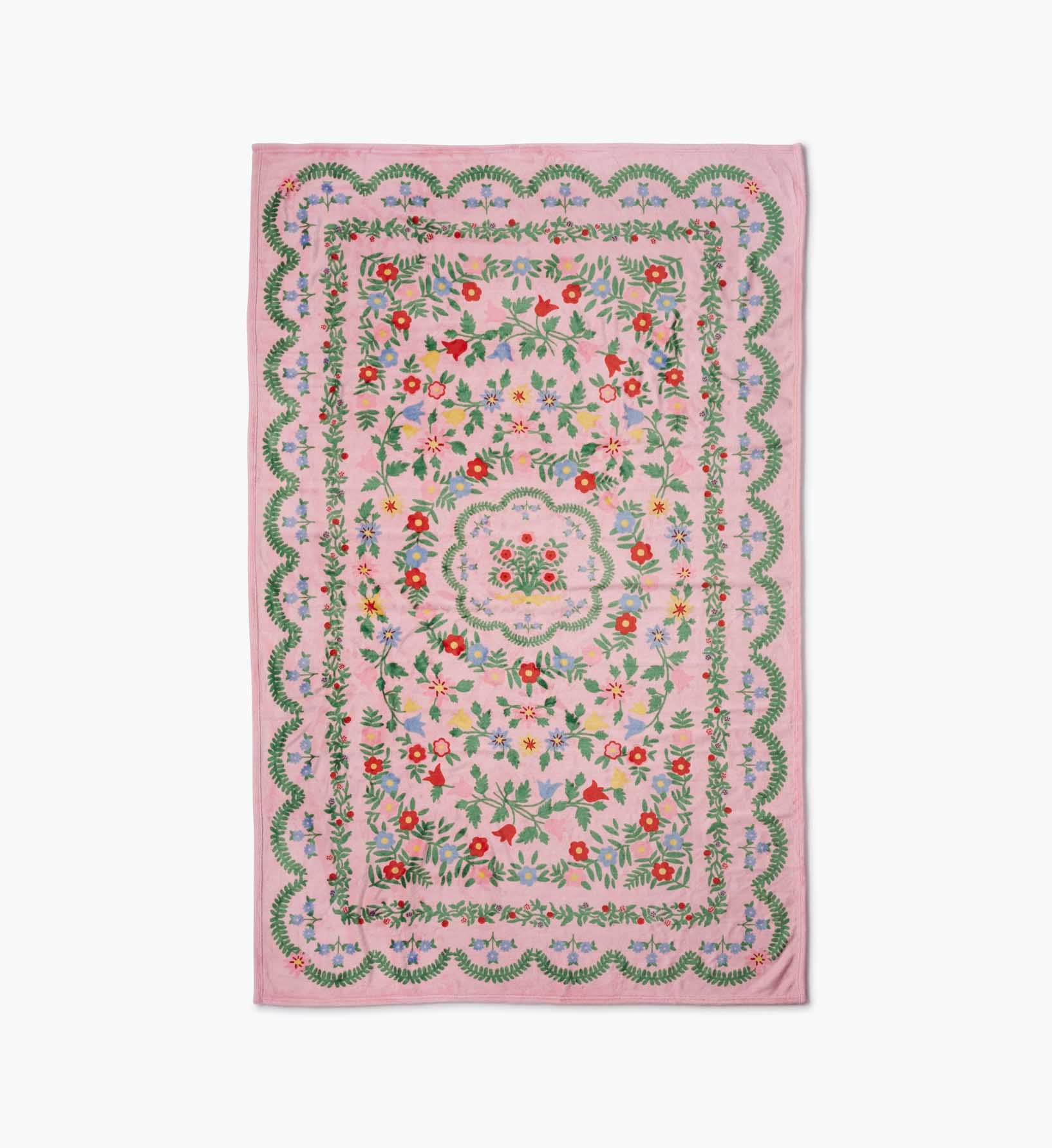 Fleece Blanket - Rosette - Image 3