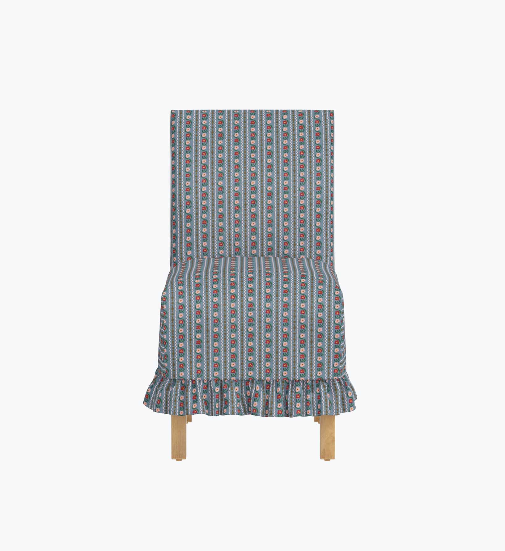 Louise Slipcover Dining Chair - Delphine - Image 2