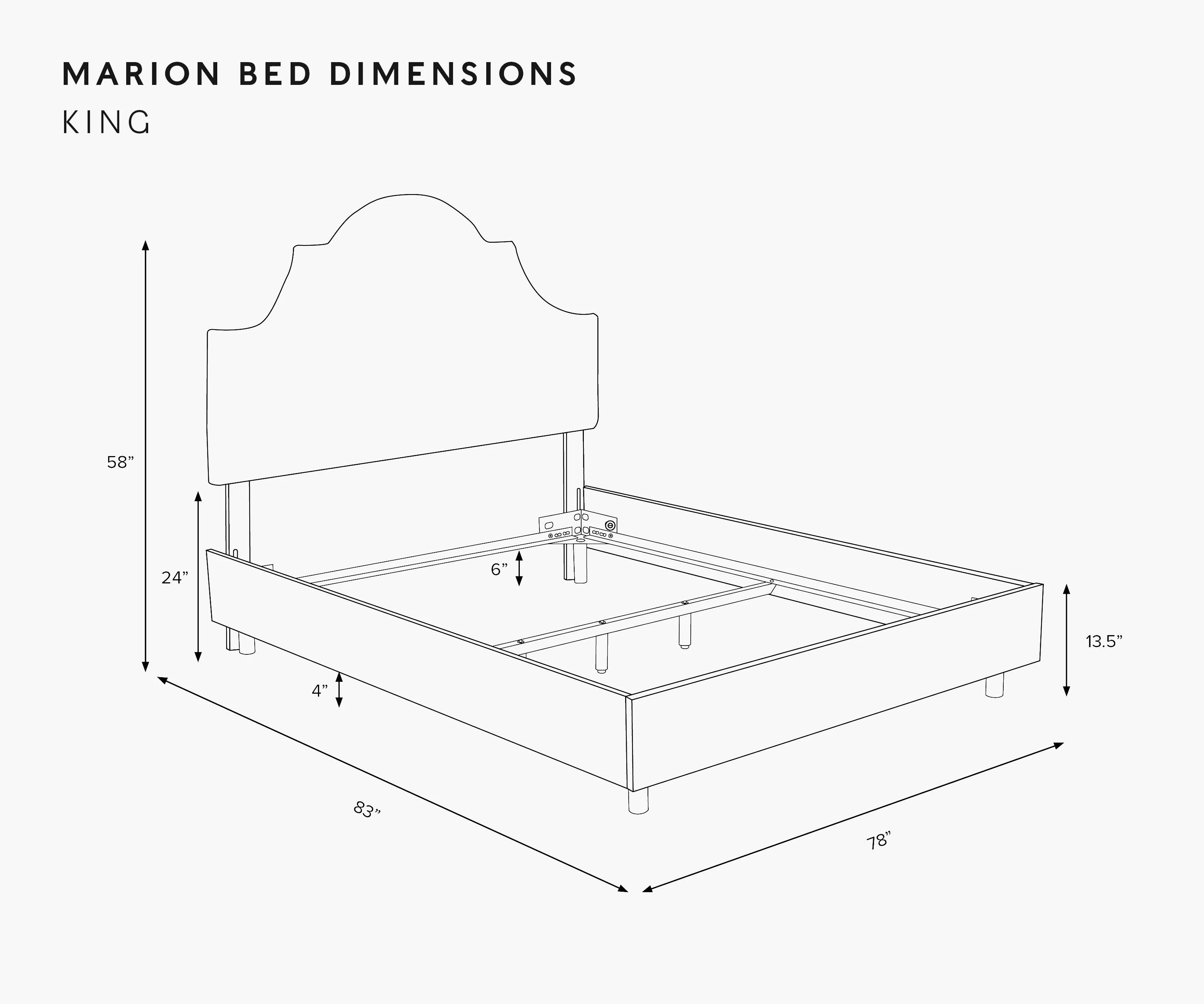 Marion Bed - Strawberry Fields - Image 9