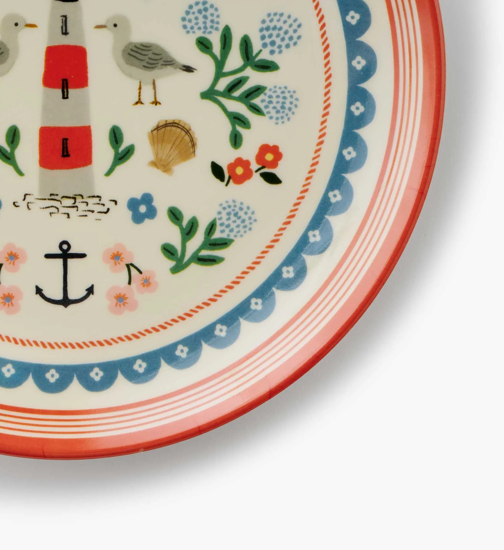 Melamine Assorted Dessert Plates - Seaside - Image 6
