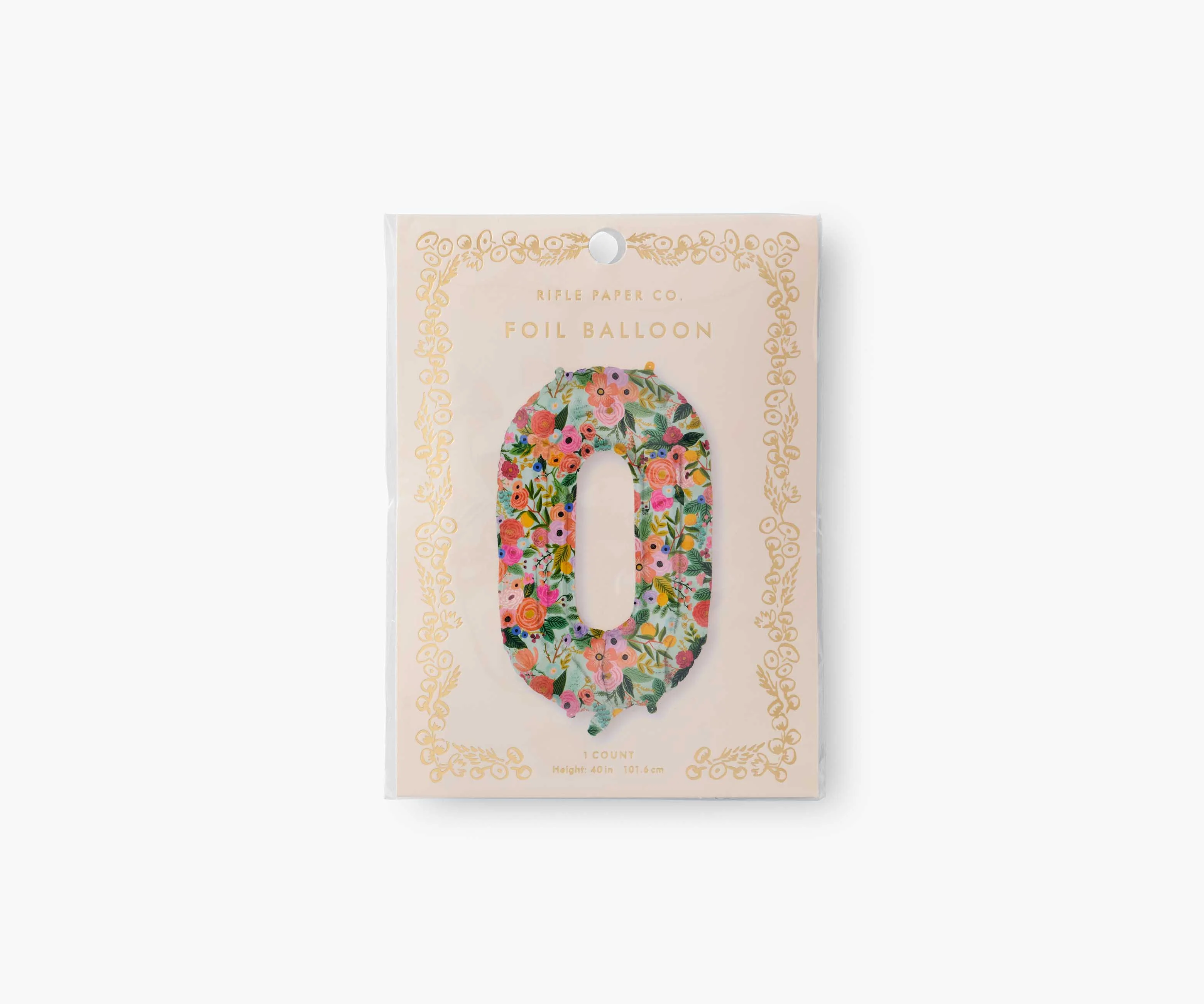 Numbered Foil Balloon - Garden Party - Image 5