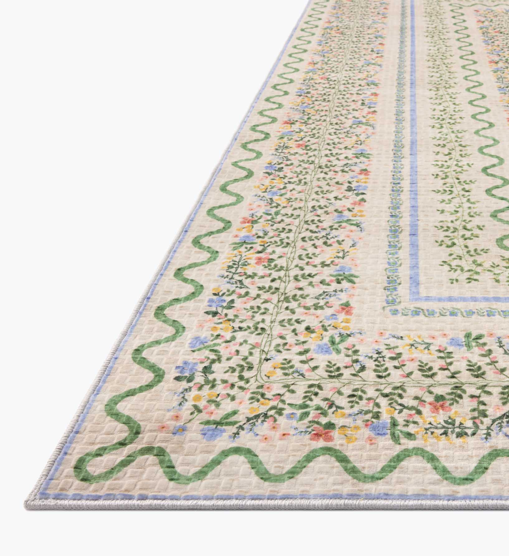 Orchard Wildwood Vines Washable Rug - Ivory - Image 6