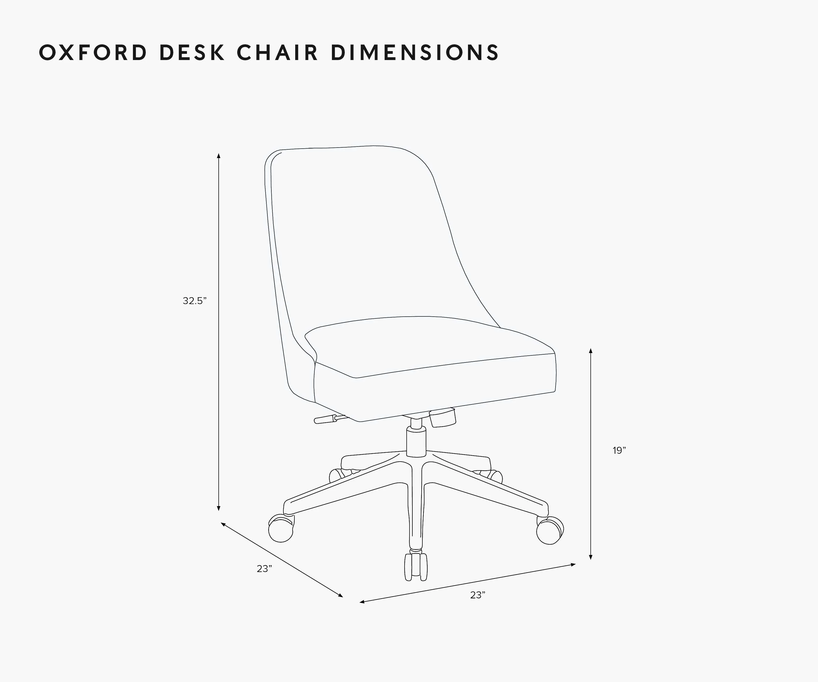 Oxford Desk Chair - Strawberry Fields - Image 14
