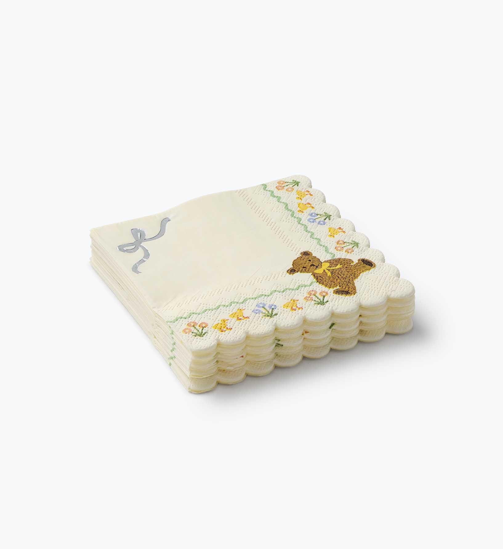 Paper Cocktail Napkins - Sweet Little One - Image 3