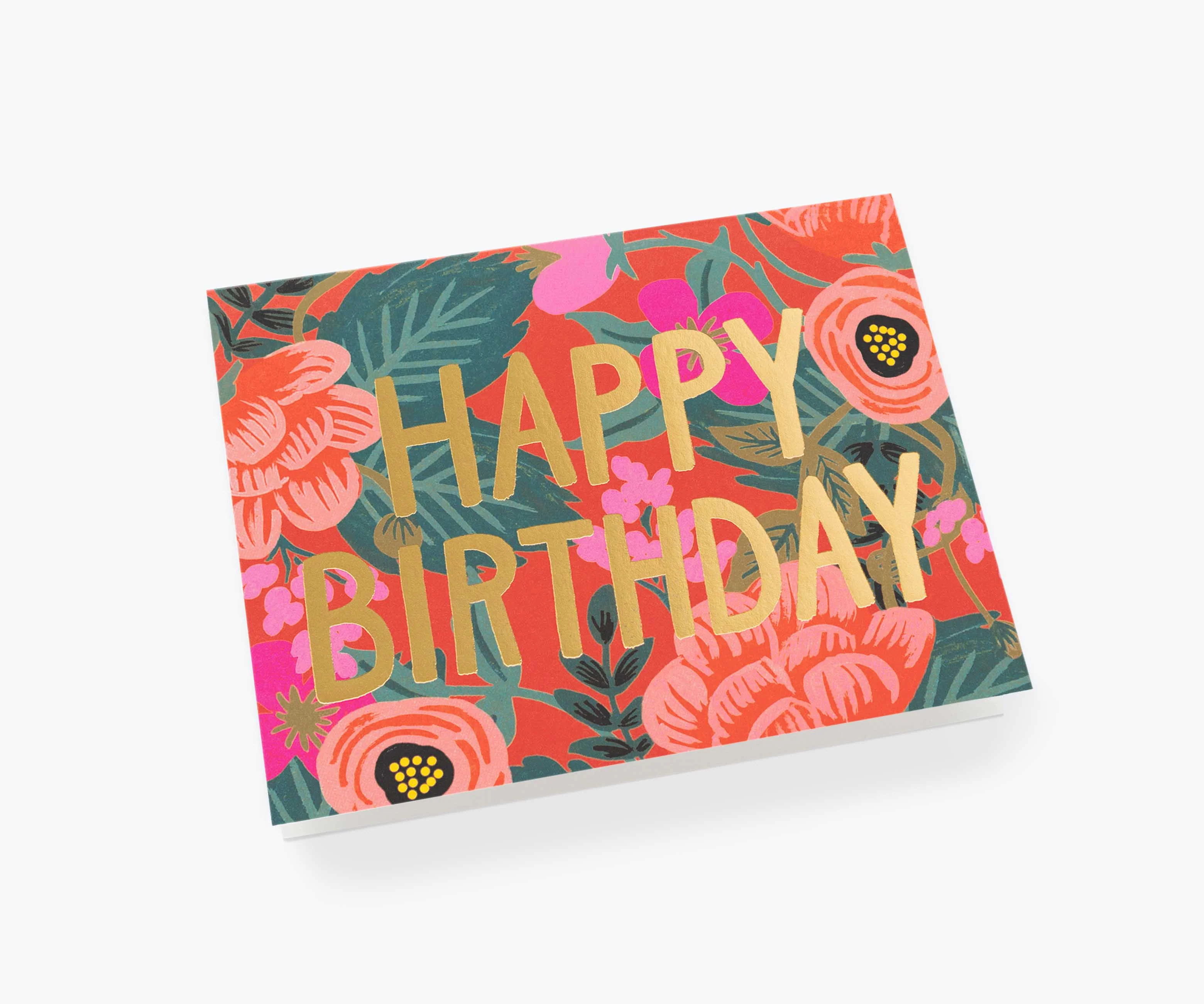 Poppy Birthday Card - Single Card - Image 2
