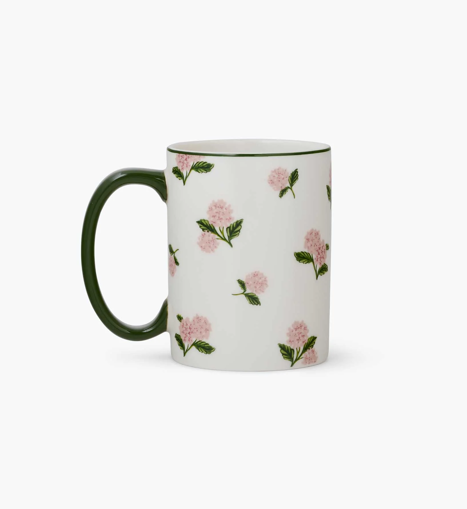 Porcelain Mug - Pink Hydrangea - Image 5