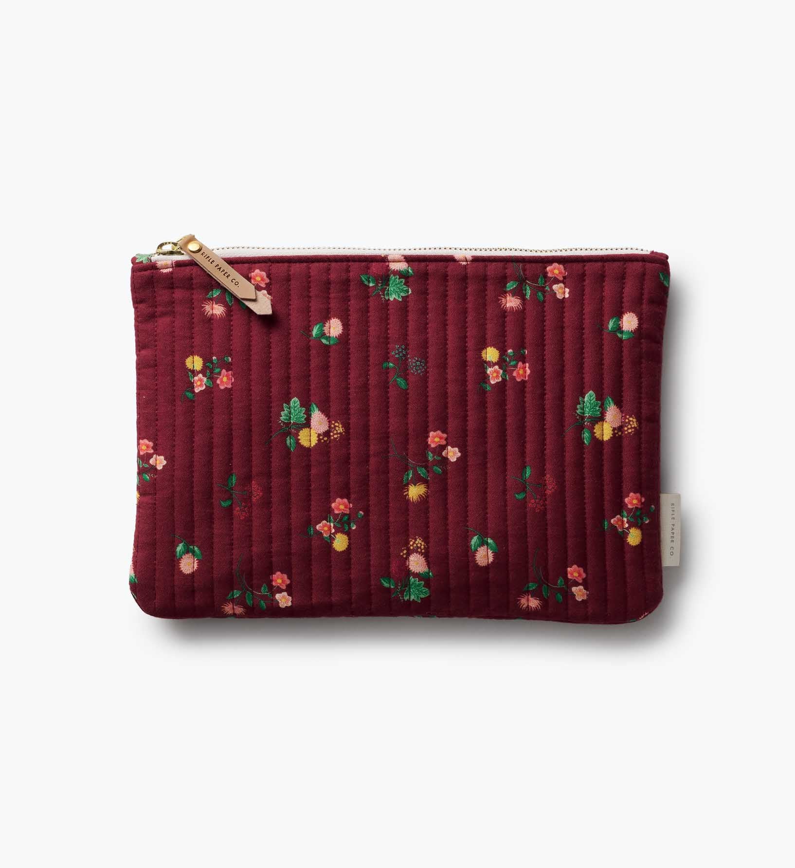 Quilted Pouch Set - Ditsy Dahlia - Image 4
