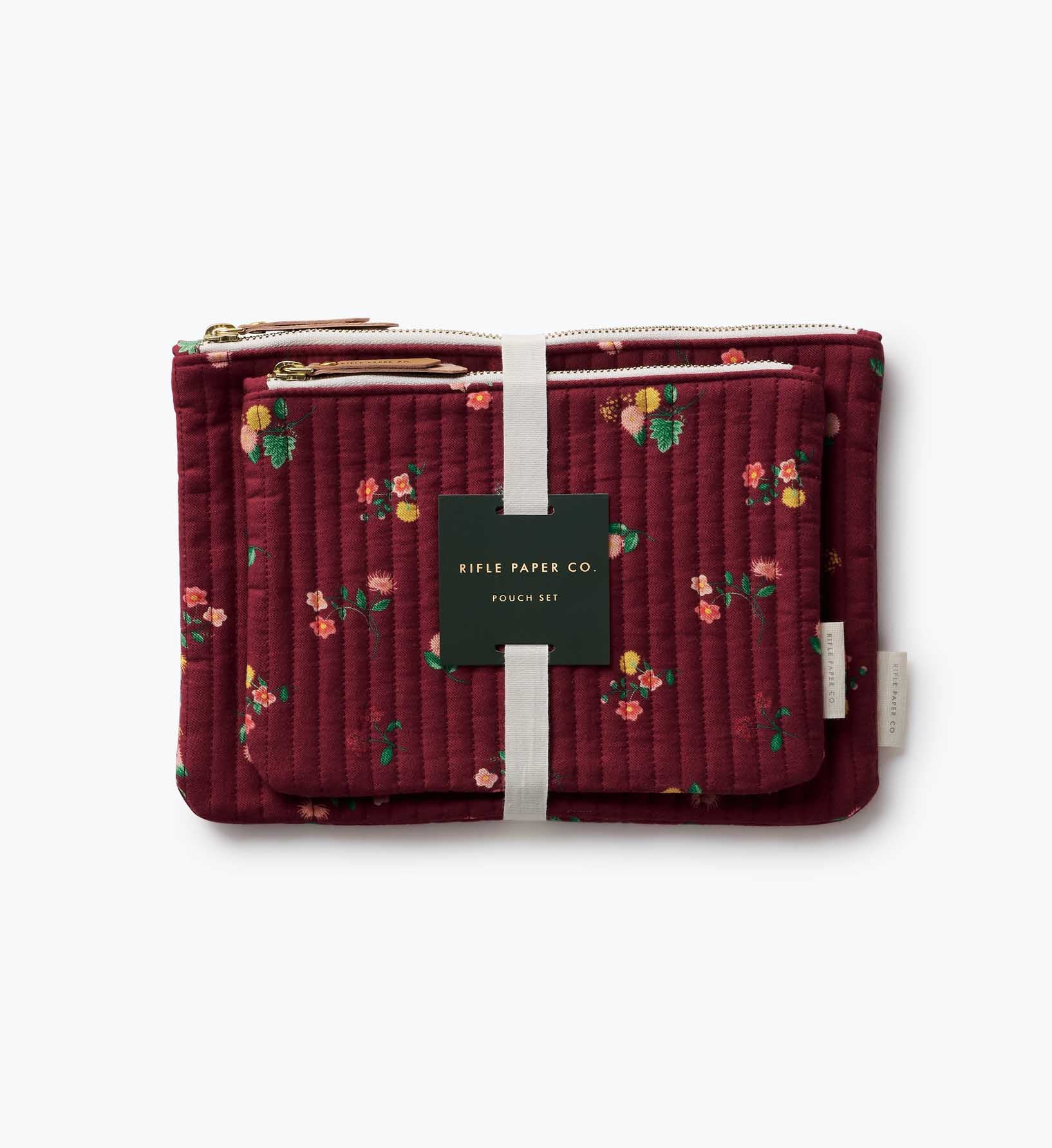 Quilted Pouch Set - Ditsy Dahlia - Image 6