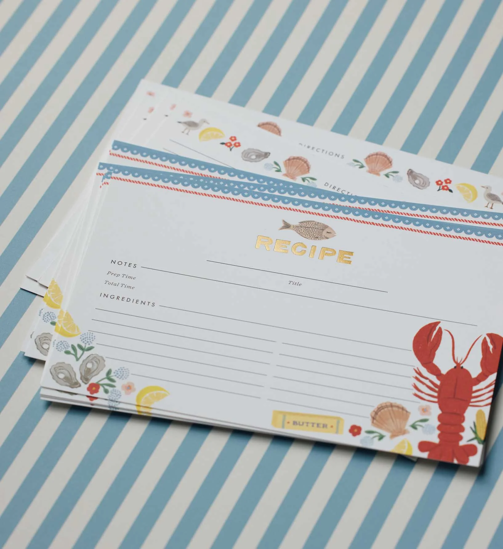 Recipe Cards - Seaside - Image 2