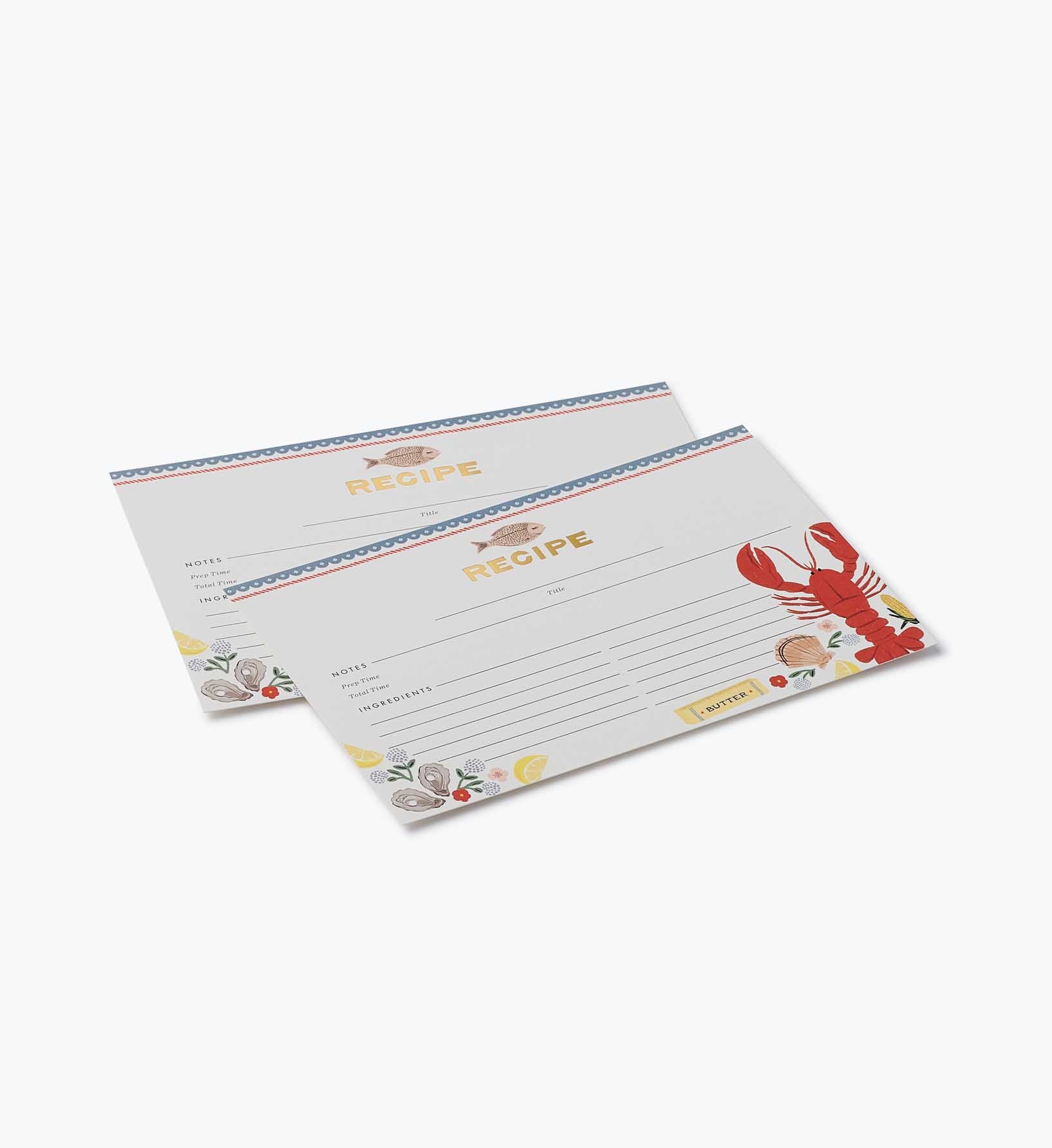 Recipe Cards - Seaside - Image 4