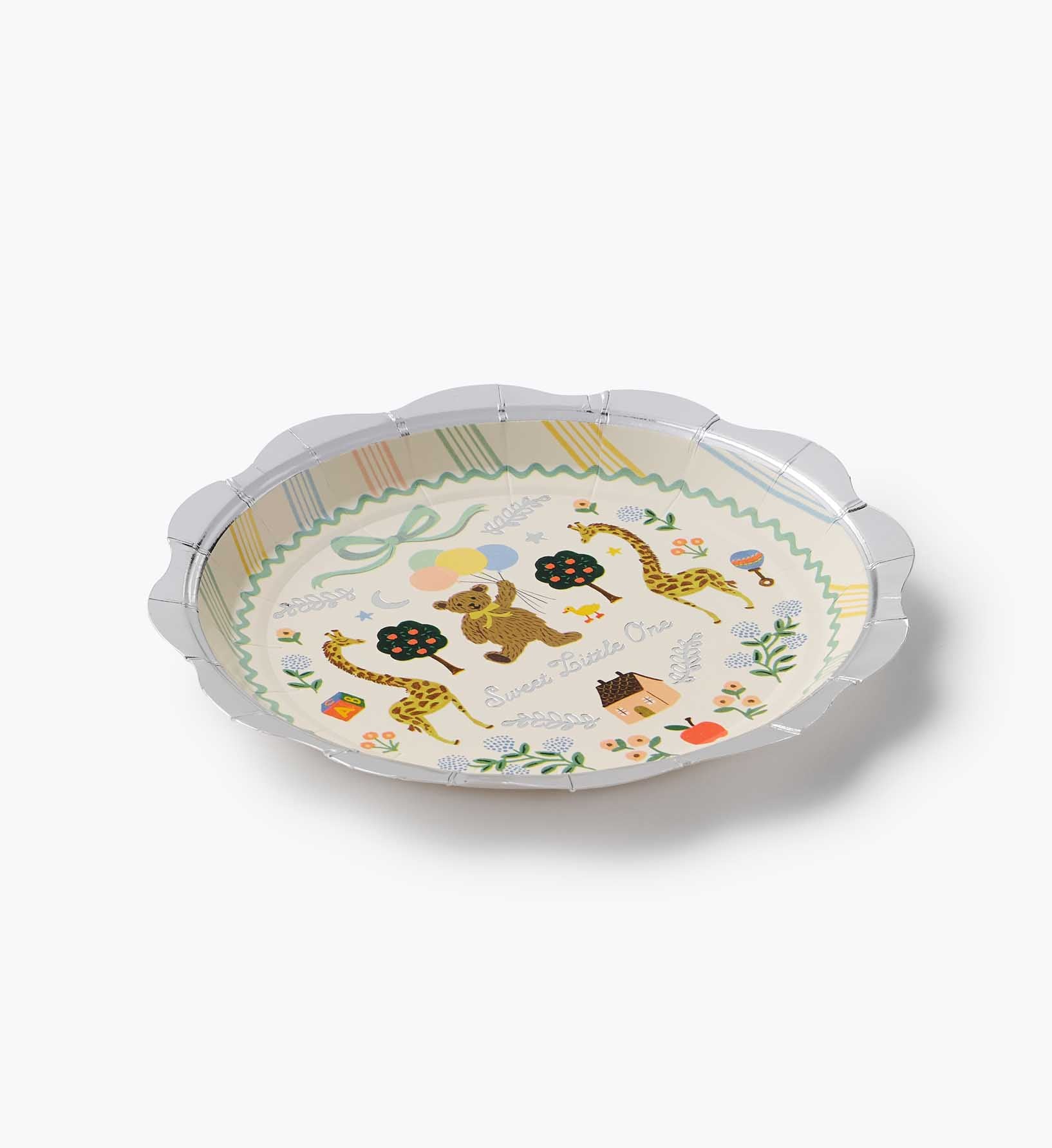 Small Paper Plates - Sweet Little One - Image 3