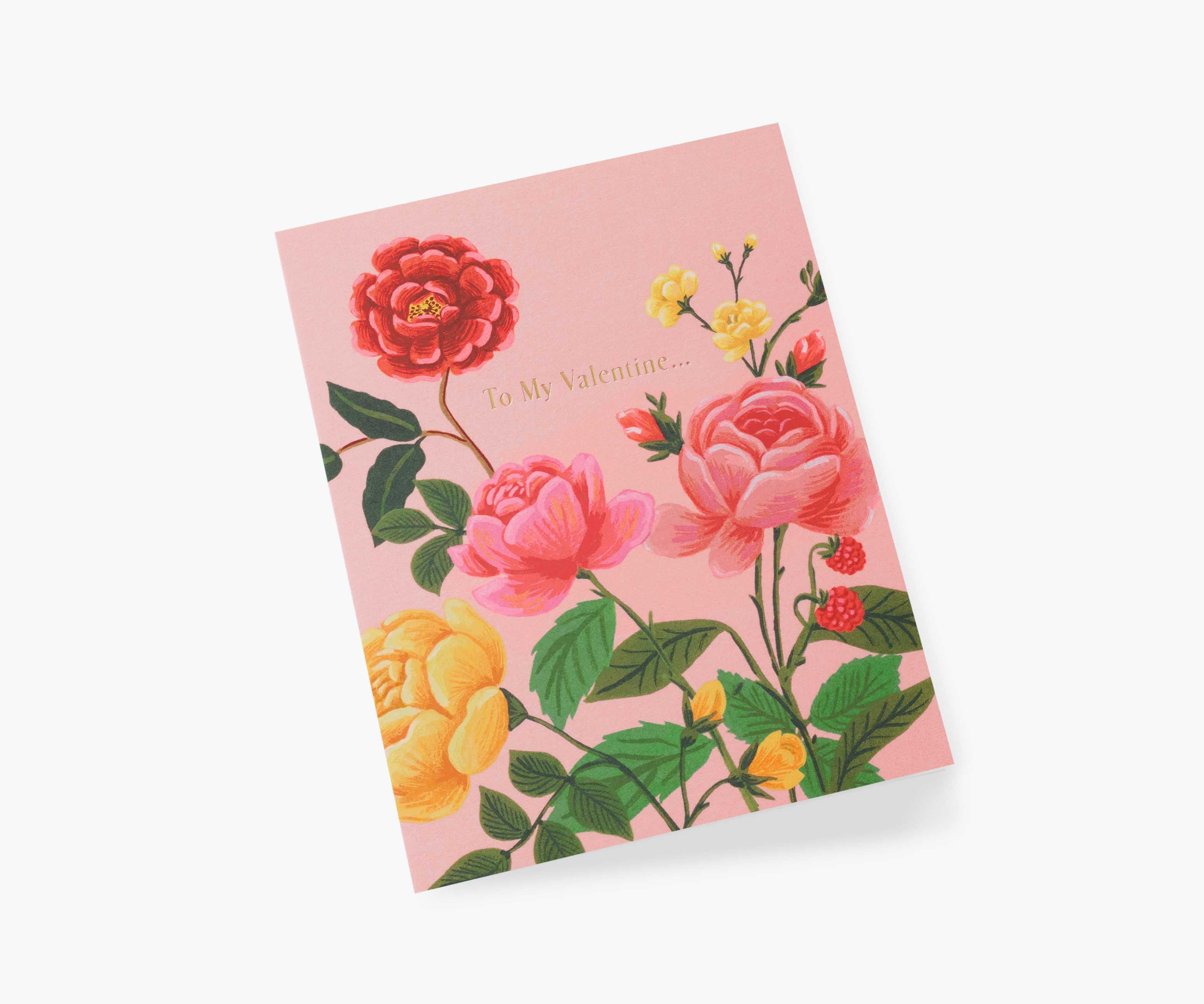 To My Valentine Valentine's Day Card - Single Card - Image 2